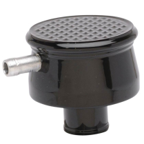 Push-In Diamond Alum PCV/Breather - Black Anodized