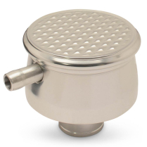 Push-In Diamond Alum PCV/Breather - Clear Anodized