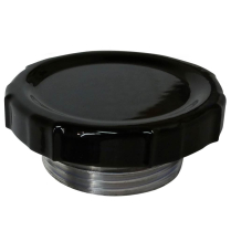 Valve Cover EMI Screw-In Replacement Cap - Black Anodized
