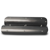 Chevy LS Billet Smooth Coil Covers - Matte Black