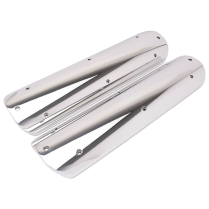 Chevy LS Billet Smooth Coil Covers - Polished