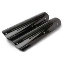 Chevy LS Billet Ball Milled Coil Covers - Black Anodized