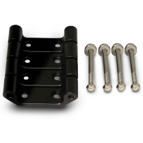 Chevy LS Coil Relocation Mounting Kit - Gloss Black