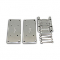 Chevy LS Coil Relocation Mount Kit with Brackets - Polished