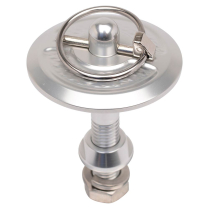 Diamond Series Hood Pin Kit - Clear Anodized