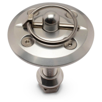 Thru-Bolt Hood Pin Kit - Clear Anodized