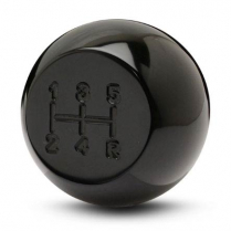 Universal 5-Speed Billet Shift Knob - Gloss Black