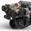 Chevy LS S-Drive 8-Rib Serp Kit w/Billet Res - Matte Black