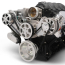 Chevy LS S-Drive 8-Rib Serp Kit w/o Power Steer - Clear Anod