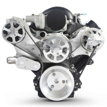 Chevy LS S-Drive 8-Rib Serp Kit w/o Power Steer - Machined