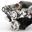 Chevy LS S-Drive 8-Rib Serp Kit w/o Power Steer - Polished