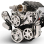 Chevy LS S-Drive 8-Rib Serp Kit w/Billet Res wo A/C - Polish