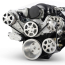 Chevy LS S-Drive Serp Kit for Remote Res P/S - Machined