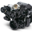 Chevy LS S-Drive Serp Kit w/Billet P/S Res - Gloss Black