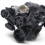 Chevy LS S-Drive Serp Kit w/o Power Steering - Gloss Black