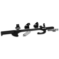 Standard Carb Universal Side Mount Cable Bracket- Black Anod