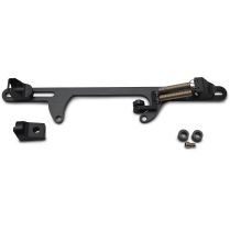 GM Dominator Side Mount Cable Bracket - Black Anodized