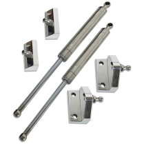 47-54 Chevy Truck Hood Hinges with Strut Mounts