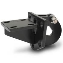 Stainless Short Hidden Hatch Hinges - Matte Black