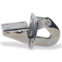 Stainless Short Hidden Hatch Hinges - Polished