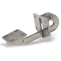 Stainless Long Hidden Hatch Hinges 2-1/4" x 5" - Polished