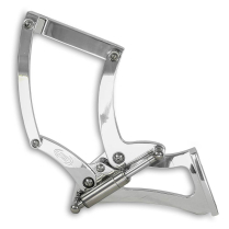 1955-57 Chevy Pickup Truck Hood Hinges - Clear Coat