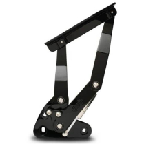 1967-72 Chevy Truck Hood Hinges for Glass Hood - Gloss Black