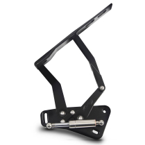 1973-80 Chevy Pickup Truck Hood Hinges - Gloss Black