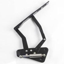 1973-80 Chevy Truck Hood Hinges for Glass Hood - Black Anod