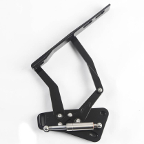 1973-80 Chevy Truck Hood Hinges for Glass Hood - Matte Black