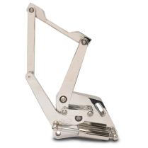 1960-66 Chevy Pickup Truck Hood Hinges - Polished