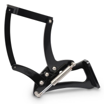 1958-59 Chevy Pickup Truck Hood Hinges - Black Anodized