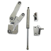 1947-54 Chevy Truck Hood Hinges for Glass Hood - Polished