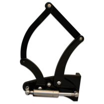 1955-56 Chevy Passenger Car Hood Hinges - Black Anodized