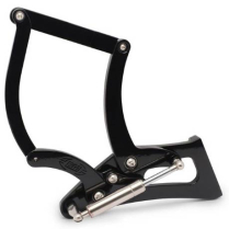 1955-56 Chevy Car Hood Hinges for Glass Hood - Matte Black