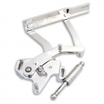 1962 Chevy Impala Passenger Car Hood Hinges - Polished