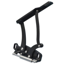 1963-65 Chevy II & Nova Hood Hinges Glass Hood - Matte Black