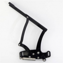 1965-67 Impala Full Size Car Hood Hinges - Black Anodized