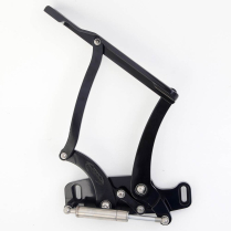 1965 Cutlass & 442 Hood Hinges - Black Anodized