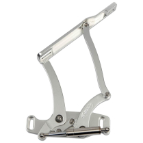 1965 Cutlass & 442 Hood Hinges - Clear Anodized