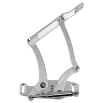 1965 Cutlass & 442 Hood Hinges for Glass Hood - Clear Anod