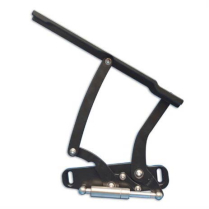 1970-72 Monte Carlo Hood Hinges for Glass Hood - Gloss Black
