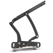 1968-79 Pontiac Ventura Hood Hinges - Matte Black