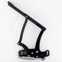 1967-69 Camaro Hood Hinges for Glass Hood - Gloss Black