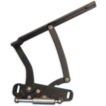 1968 Chevelle/Malibu Hood Hinges for Glass Hood - Gloss Blk