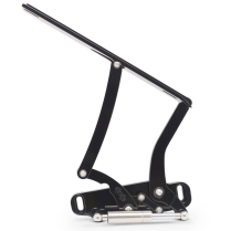 1968-72 GTO & LeMans Hood Hinges - Black Anodized