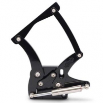 1964-66 Mustang Hood Hinges - Black Anodized