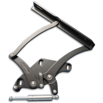 1971-73 Mustang Hood Hinges - Matte Black