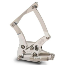 1964-65 Comet Hood Hinges for Glass Hood - Polished