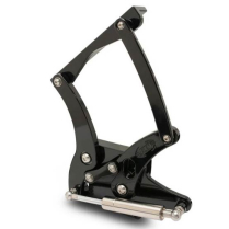 1964-65 Falcon Hood Hinges for Glass Hood - Black Anodized